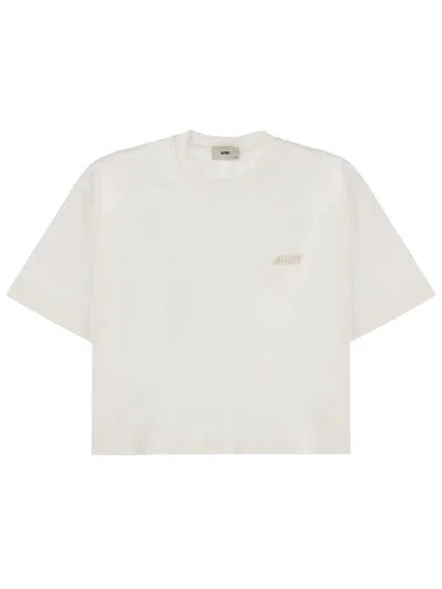 Autry Unisex Cotton Tees For Spring/summer 2026 In White