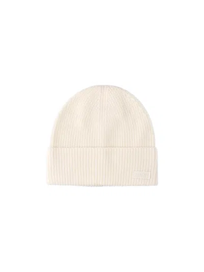 Autry Unisex Wool & Nylon Knit Hat In Cream