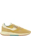 Autry Up 02 Reelwind Low-top Sneakers In Yellow