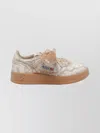 Autry Velvet Sneakers With Frontal Bow Detail In Multi