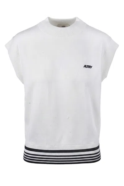 Autry - Vest - 470503 - Cream In Panna