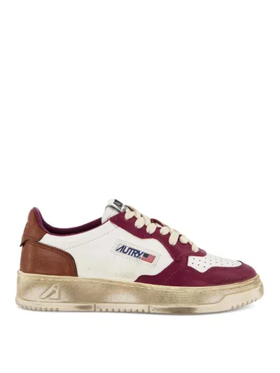 AUTRY VINTAGE EFFECT SNEAKERS