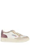 Autry Super Vintage Low-top Leather Sneakers In White