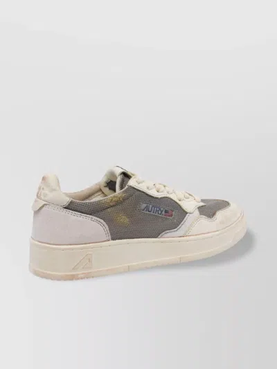 Autry Vintage Leather Low Top Sneakers
