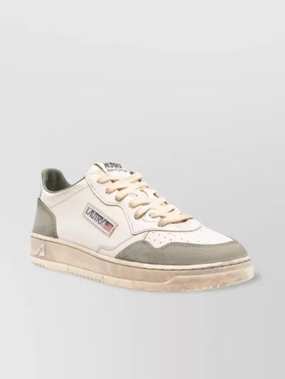 AUTRY VINTAGE LOW SUEDE SNEAKERS