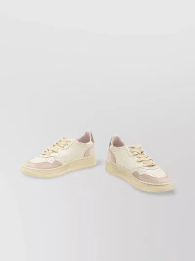 Autry Vintage Low-top Leather Sneakers
