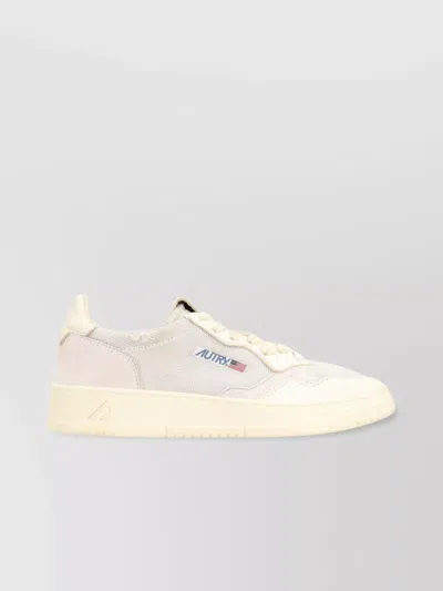 AUTRY VINTAGE LOW-TOP SNEAKERS CONTRASTING INSERTS
