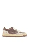 Autry Lace-up Low-cut Casual Shoes In White