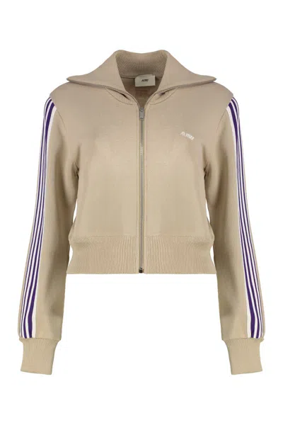 AUTRY AUTRY VISCOSE KNIT JACKET