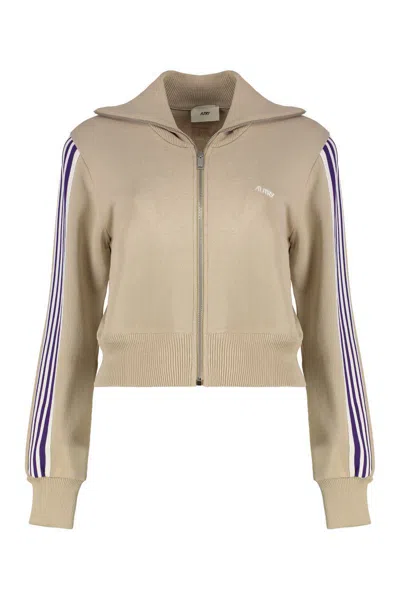 AUTRY AUTRY VISCOSE KNIT JACKET