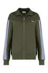 Autry Viscose Knit Jacket In Green