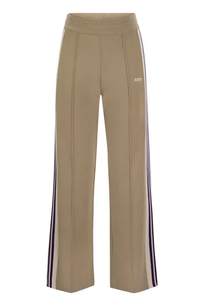 Autry Viscose Sweatpants In Brown