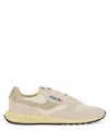 Autry Supervintage Suede Panels Rubber Sole Sneaker In Neutral