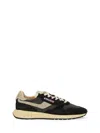 Autry Reelwind Low Sneaker Black Gray In Nero