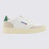 Autry Low Medalist Leather Sneakers In Red