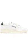 Autry White Sneakers With Smooth Leather Upper In White