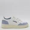 Autry White And Light Blue Sneakers In White