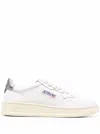 Autry Classic Low-top Sneakers With Logo Patches In Multi