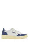 Autry Two-tone Leather And Suede Medalist Sneakers In Multi