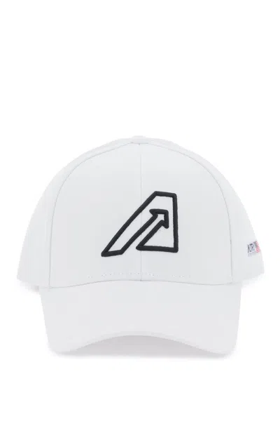 Autry White Cap With Logo