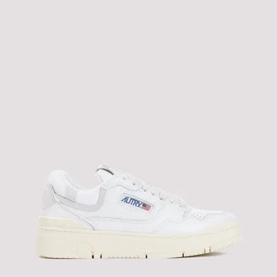 Autry White Clc Leather Sneakers