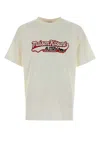 Autry Cotton T-shirt Collaboration Maison Kitsuné In White