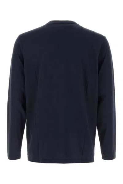 Autry White Cotton T-shirt In Blue