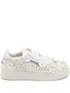Autry "medalist Low Blooming" Sneaker In White