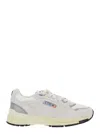 Autry White Hyperway Low-top Sneakers In White