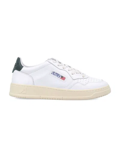 Autry White Lace Up Sneakers