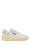 Autry White Leather Clc Sneakers In White