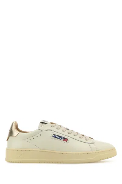 Autry White Leather Dallas Sneakers
