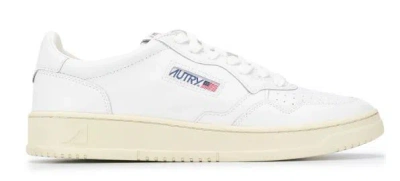 Autry White Medalist Low Sneakers
