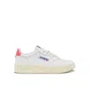 Autry Medalist Low Sneakers In Soft Leather With Cushioned Comfort In White