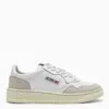 Autry White Leather Medalist Low-top Sneakers In White
