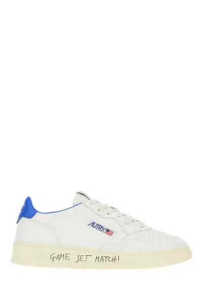 Autry White Leather Medalist Sneakers