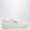 Autry Low Sneakers With Leather And Suede Combination In White