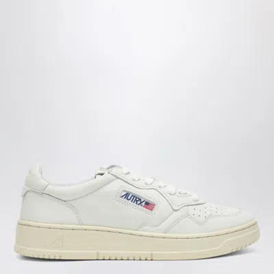 Autry White Leather Medalist Sneakers
