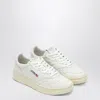 Autry White Leather Medalist Sneakers In White