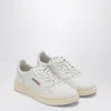 Autry White Leather Medalist Sneakers In White