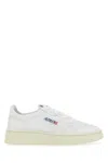 Autry Medalist Leather Low-top Sneakers In White