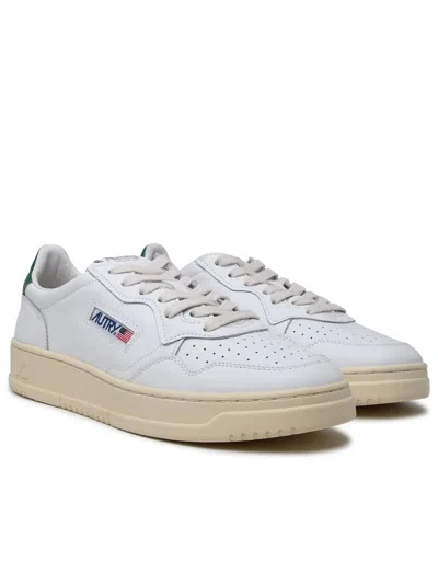Autry White Leather Medalist Sneakers