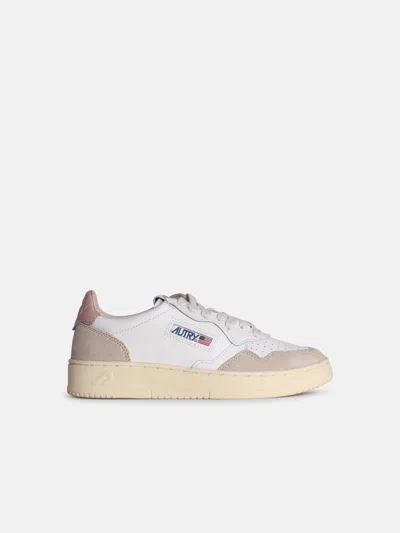 Autry White Leather Medalist Sneakers