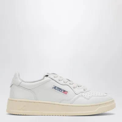 AUTRY AUTRY WHITE LEATHER MEDALIST SNEAKERS