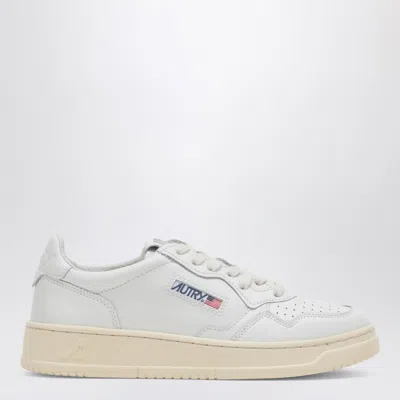 AUTRY WHITE LEATHER MEDALIST SNEAKERS