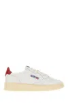 Autry White Leather Medalist Sneakers In White