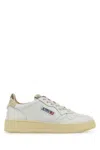 Autry White Leather Medalist Sneakers In Vd01