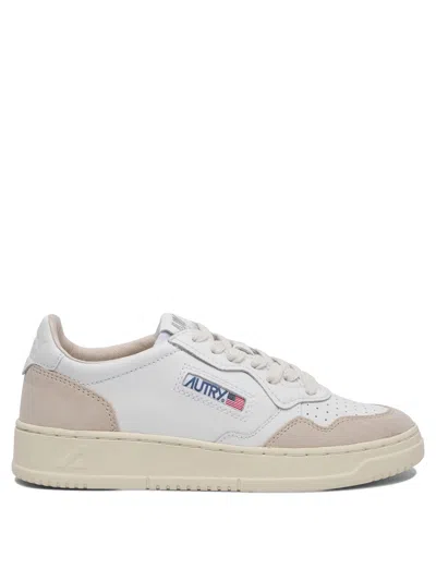 Autry White Leather Rubber Sneakers