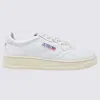 Autry 'medalist Low' White Low Sneakers With Logo Detail In White