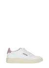 Autry White Leather Sneakers In White